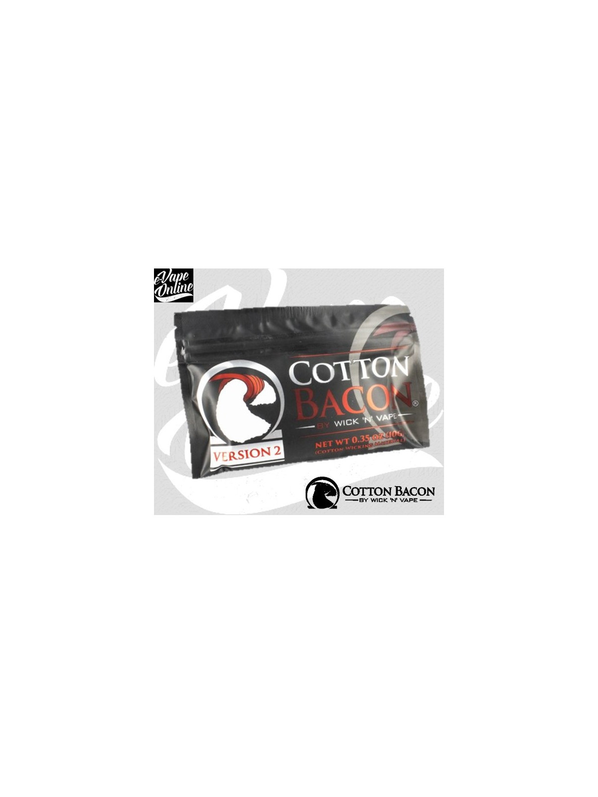 Coton - COTTON BACON V2.0 - Wick n'vape - e-vapeonline.com