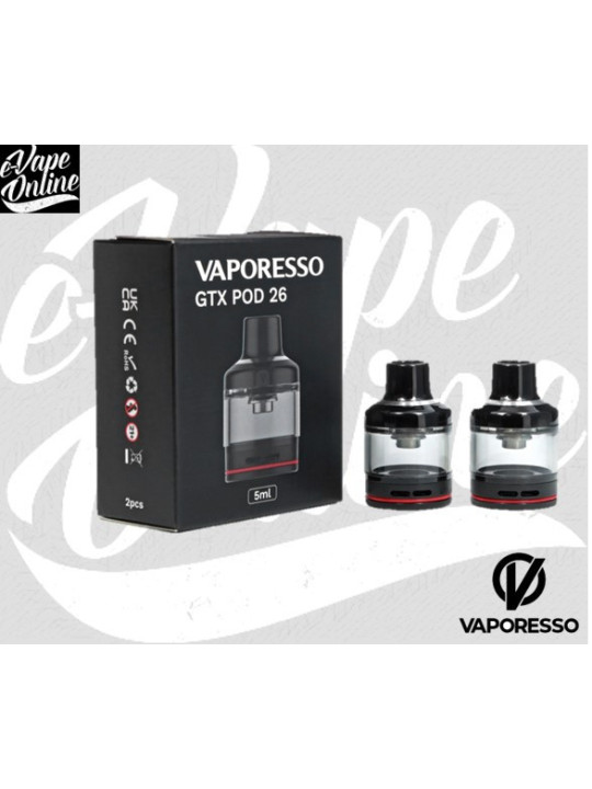 Cartouche - GTX POD 26 (GTX 80) - Vaporesso