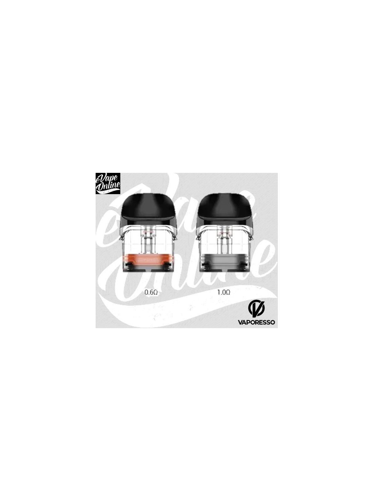Pack de 4 Cartouches 2ml/3ML - LUXE Q/QS - Vaporesso - e-vapeonline.com