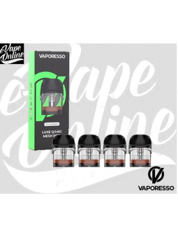 Pack de 4 Cartouches 2ml/3ML - LUXE Q/QS - Vaporesso - e-vapeonline.com