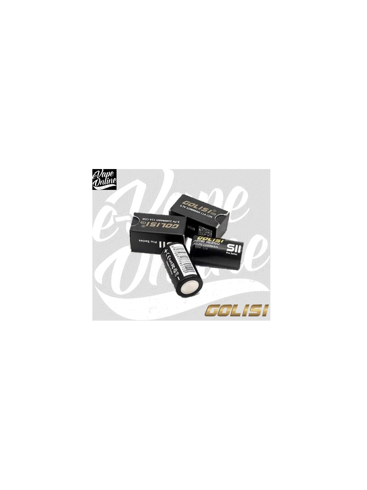 ACCU 18350 - 1100 mAh - Golisi