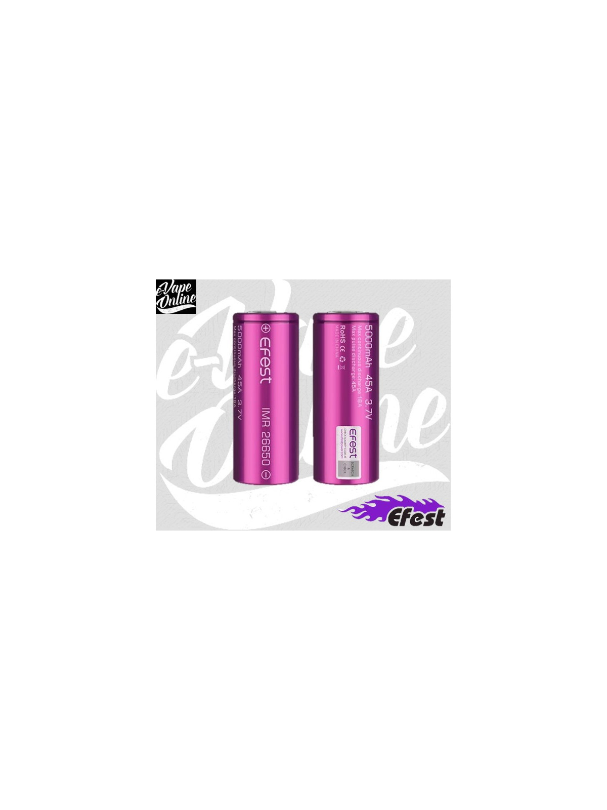 ACCU 26650 - 5000 mAh - Efest