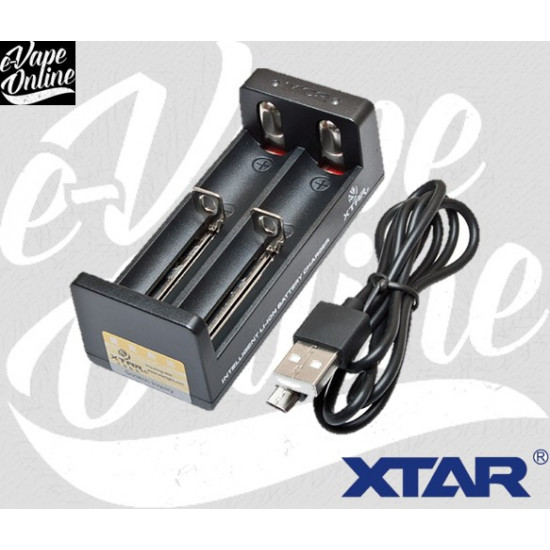 CHARGEUR 2 ACCUS MC2 - Xtar