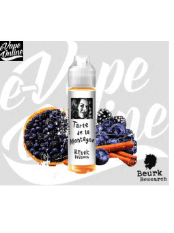 E-Liquide - TARTE DE LA MONTAGNE 40ml - Beurk Research - e-vapeonline.com