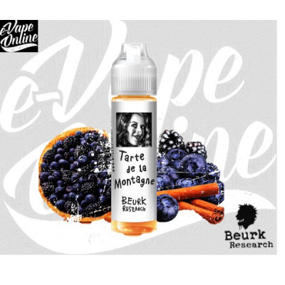 E-Liquide - TARTE DE LA MONTAGNE 40ml - Beurk Research