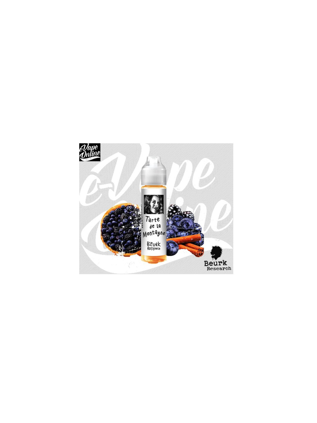 E-Liquide - TARTE DE LA MONTAGNE 40ml - Beurk Research - e-vapeonline.com