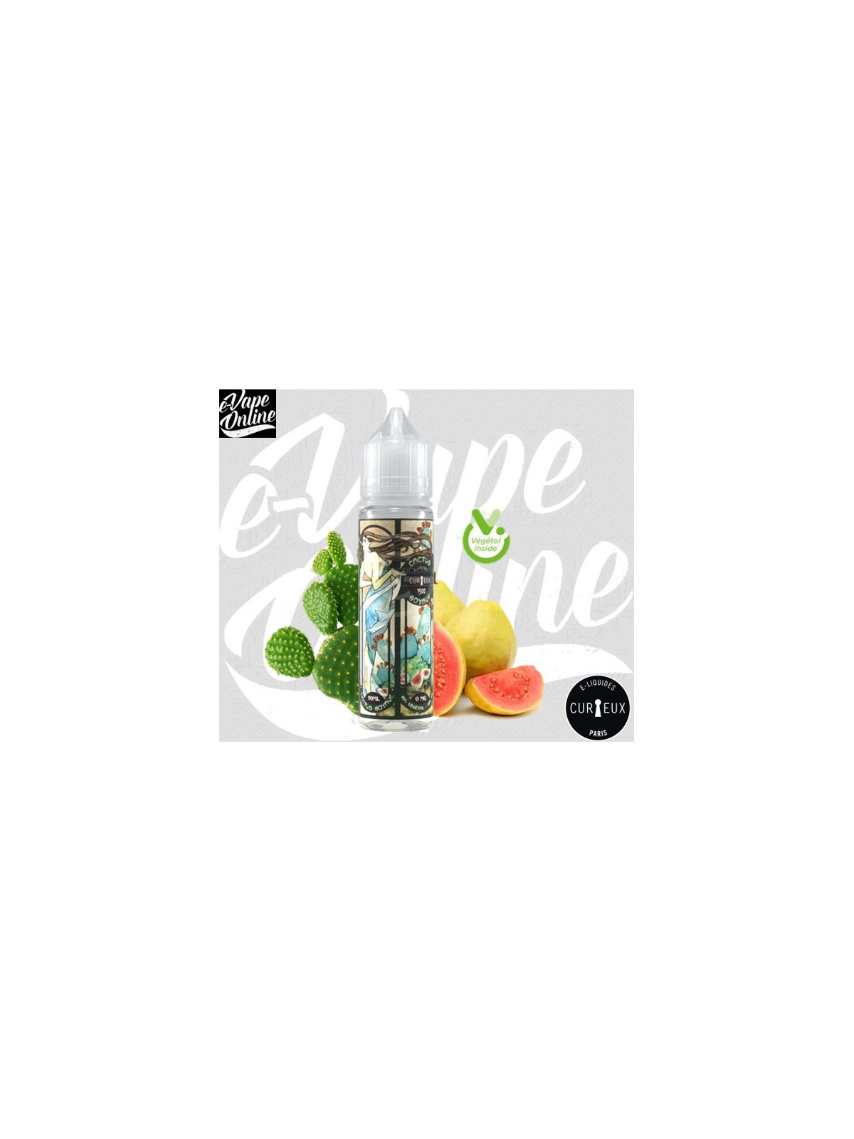 E-Liquide - CACTUS/GOYAVE 50ml - Curieux