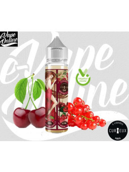 E-Liquide - CERISE/GROSEILLE 50ml - Curieux