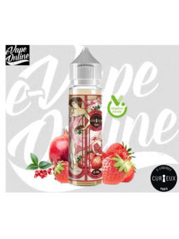 E-Liquide - FRAISE/GRENADE 50ml - Curieux
