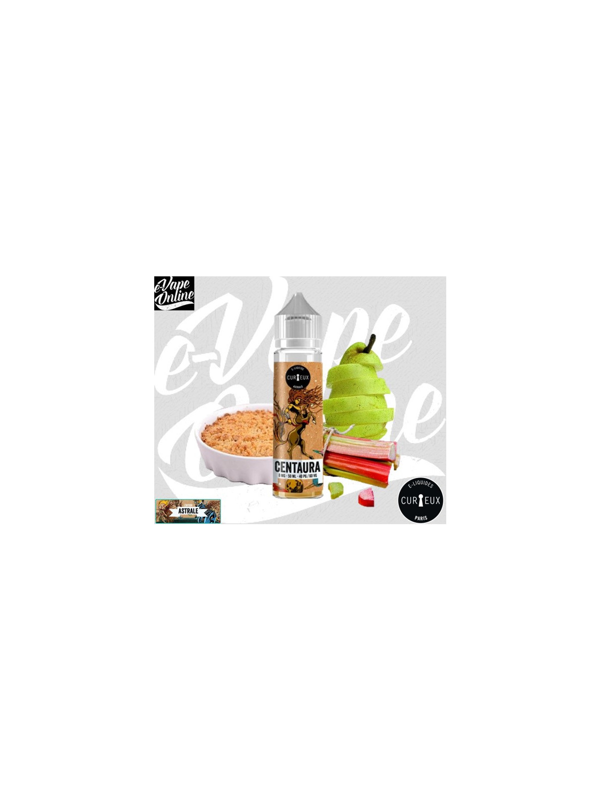 E-Liquide - CENTAURA 50ml - ASTRALE - Curieux - e-vapeonline.com