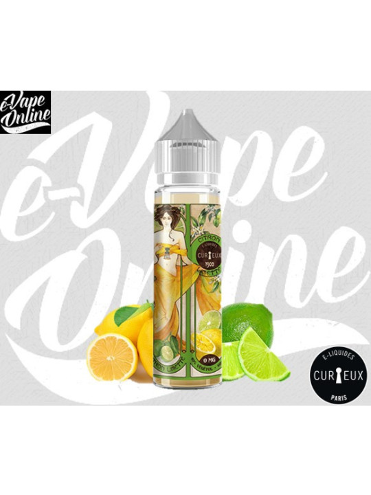 E-Liquide - CITRON LIMETTE 50ml - Curieux