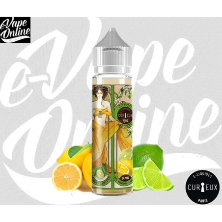E-Liquide - CITRON LIMETTE 50ml - Curieux