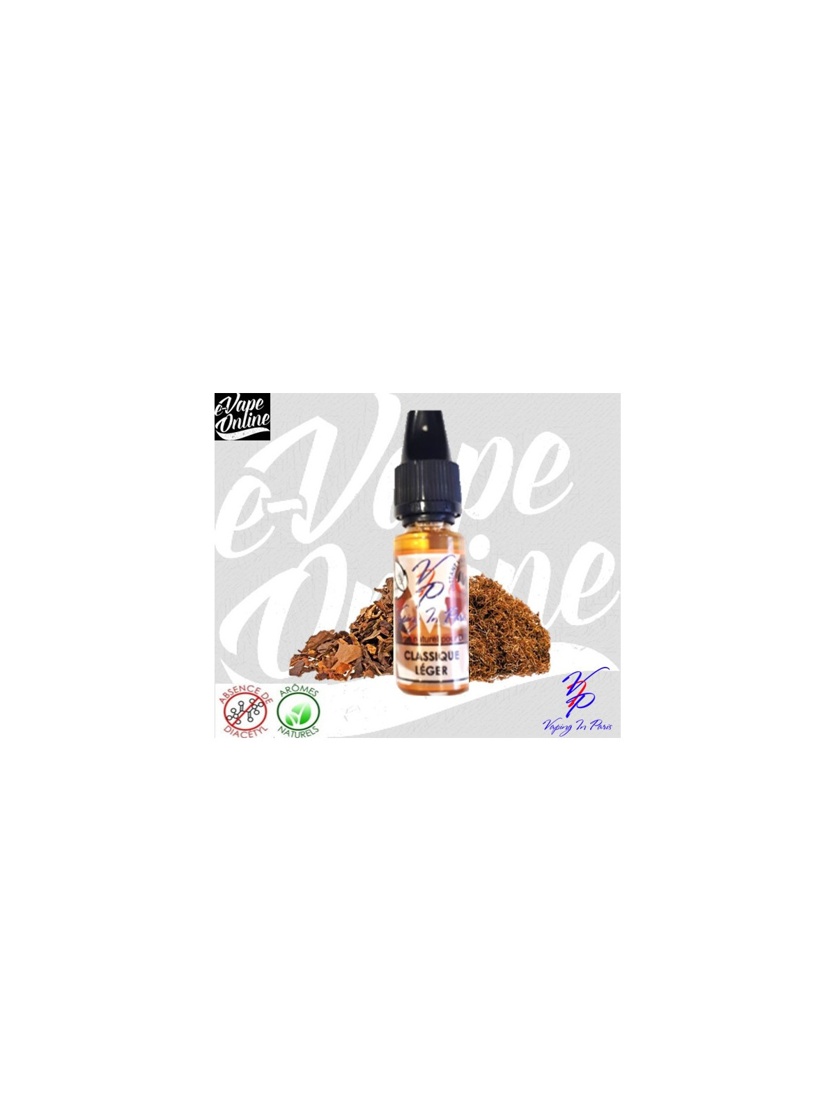 Arôme concentré - CLASSIC LEGER 10ml - Vaping in Paris - e-vapeonline.com