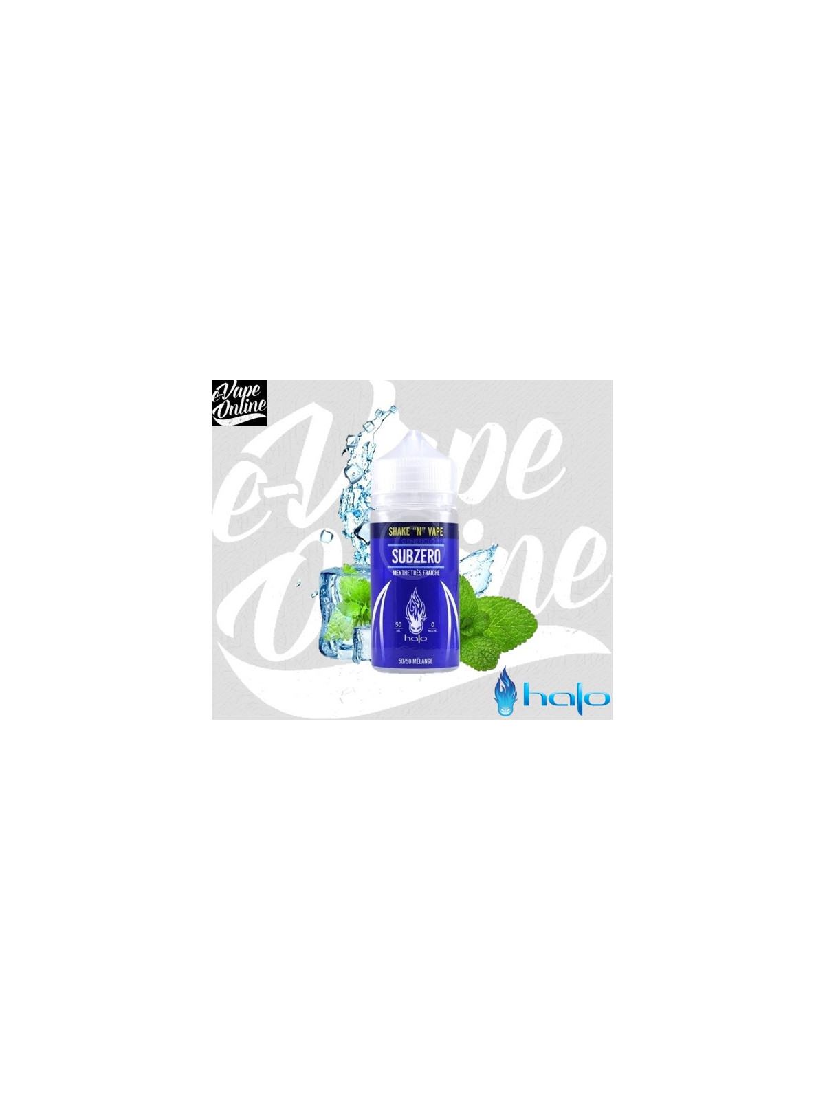E-Liquide SUBZERO 50ml - Halo - e-vapeonline.com