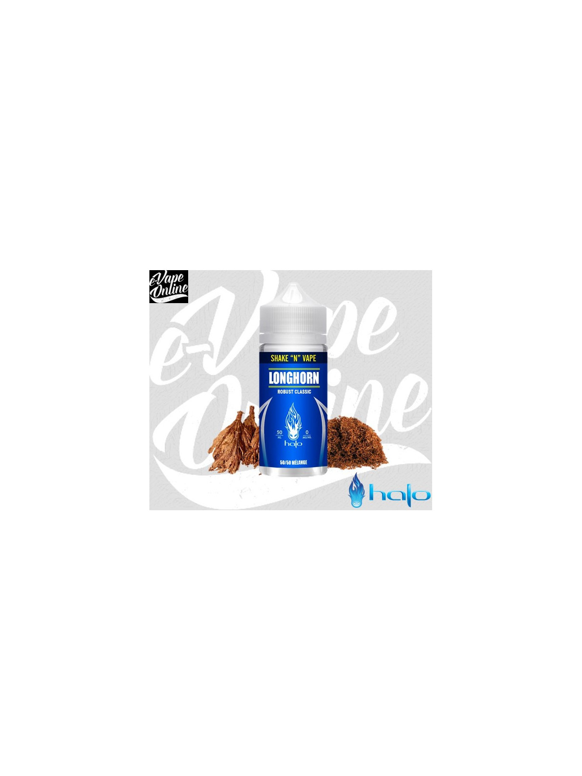E-Liquide LONGHORN 50ml - Halo - e-vapeonline.com