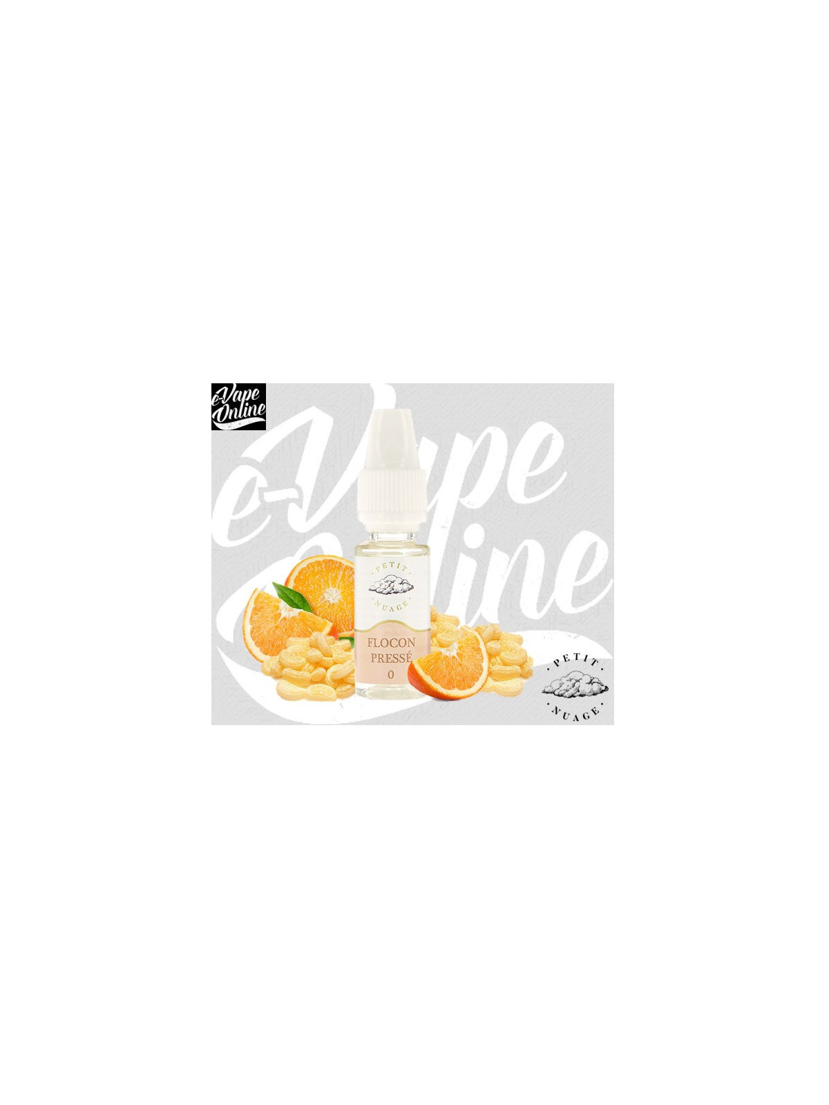 E-Liquide - FLOCON PRESSE 10ml - Petit Nuage - e-vapeonline.com