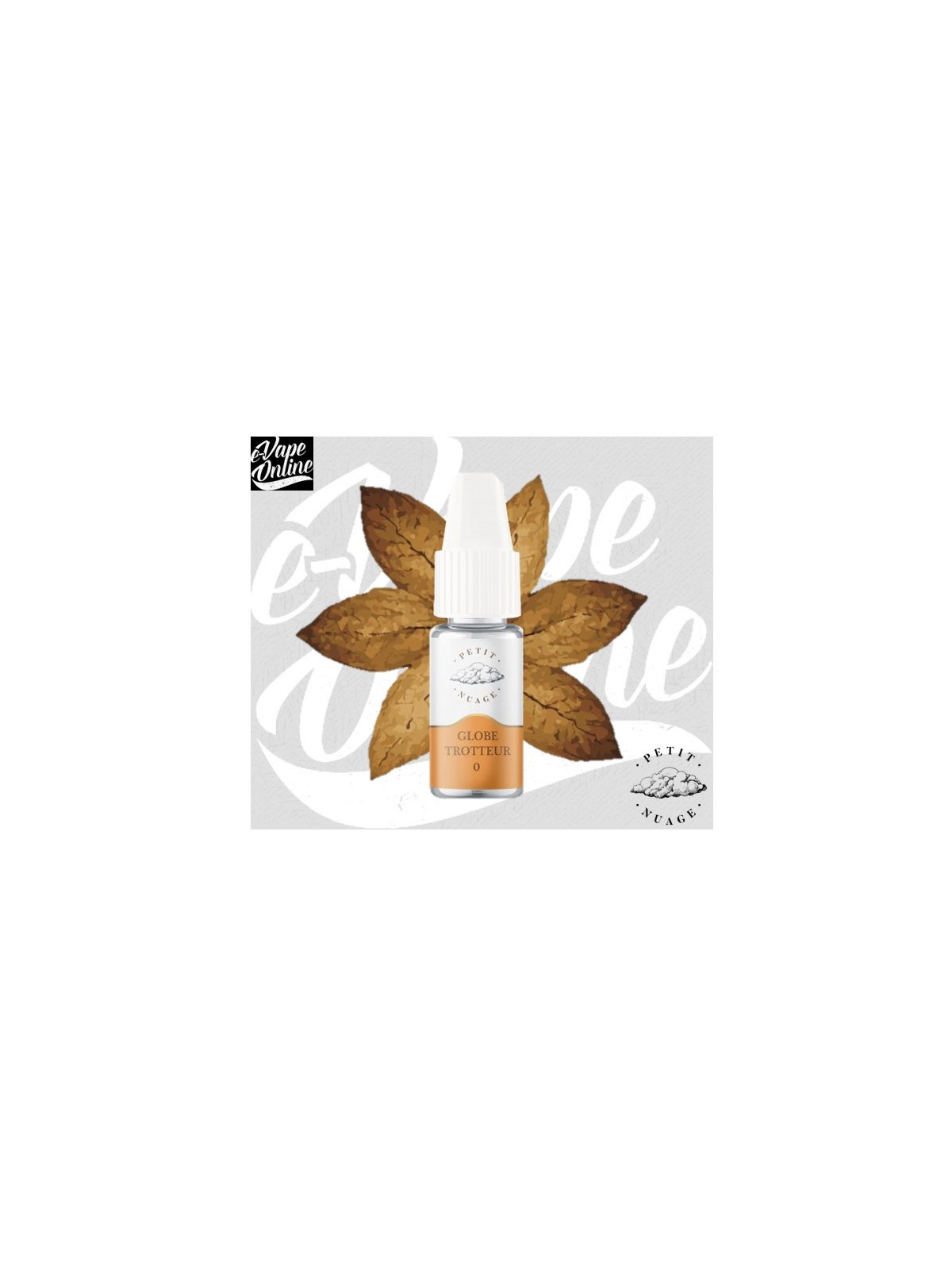 E-Liquide - GLOBE TROTTEUR 10ml - Petit Nuage - e-vapeonline.com