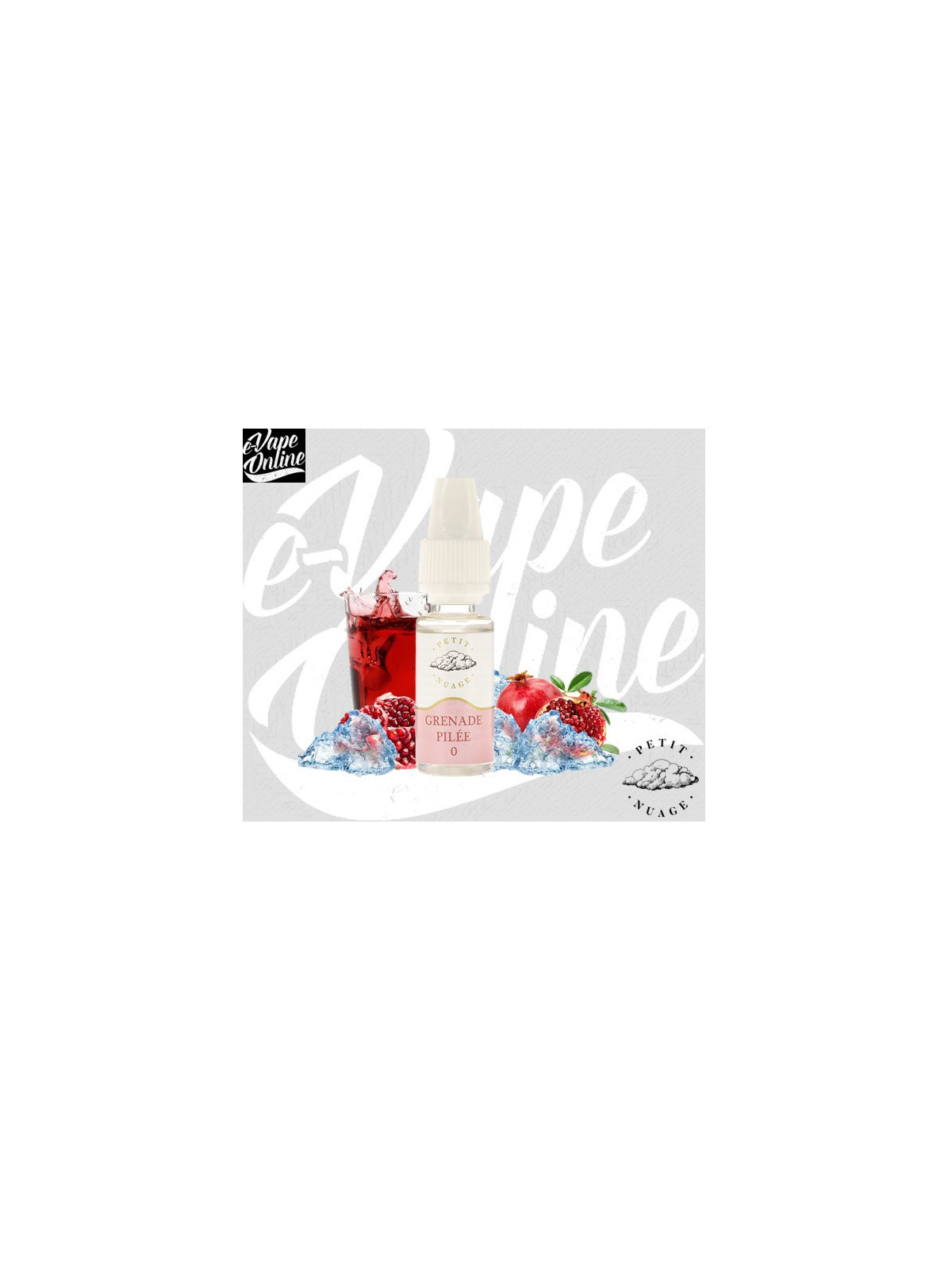 E-Liquide - GRENADE PILEE 10ml - Petit Nuage - e-vapeonline.com