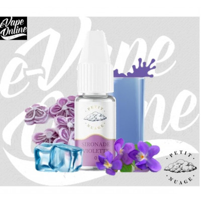 E-Liquide - SIRONADE VIOLETTE 10ml - Petit Nuage