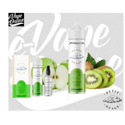 E-Liquide - POMME KIWI 60 ml - Petit Nuage