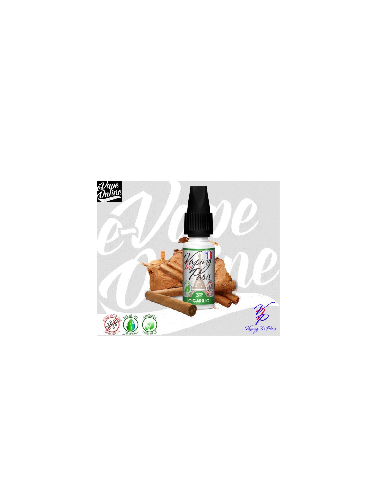 E-Liquide - CIGARILLO 10ml - Vaping in Paris