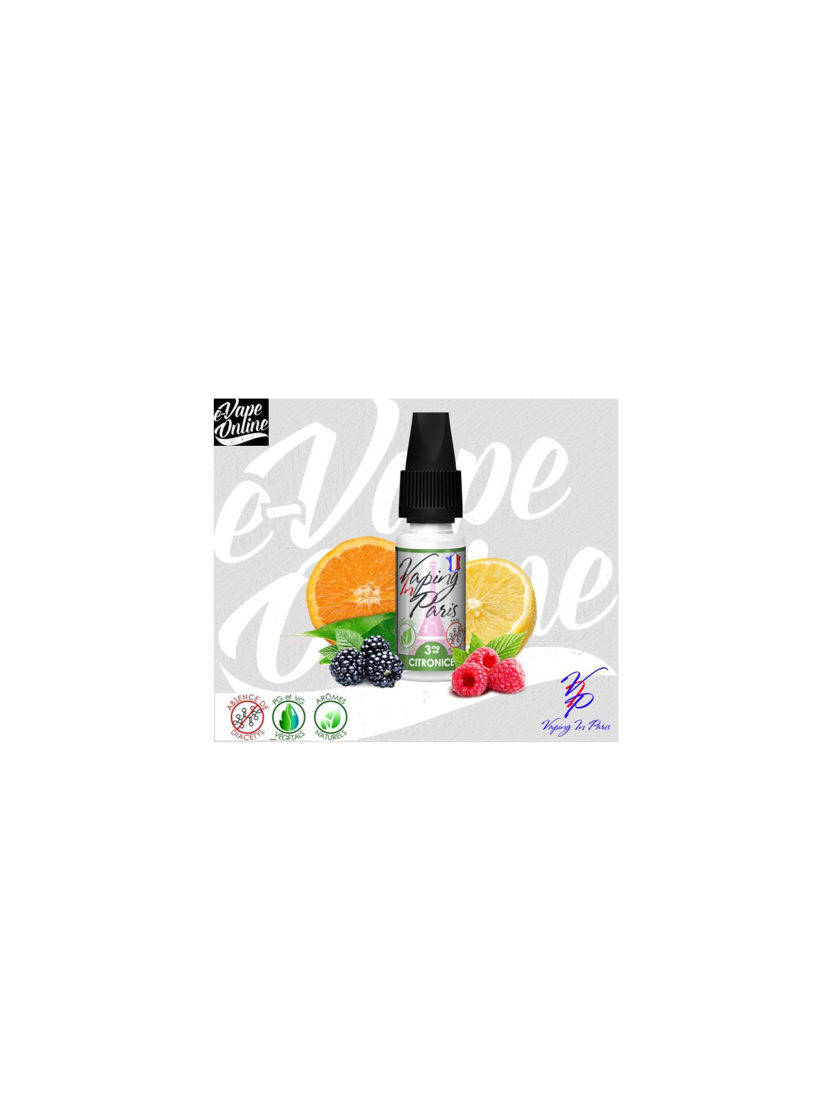 E-Liquide - CITRON ICE 10ml - Vaping in Paris - e-vapeonline.com