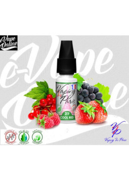 E-Liquide - COOL RED 10ml - Vaping in Paris - e-vapeonline.com
