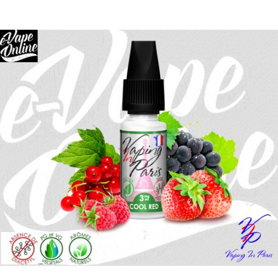 E-Liquide - COOL RED 10ml -...