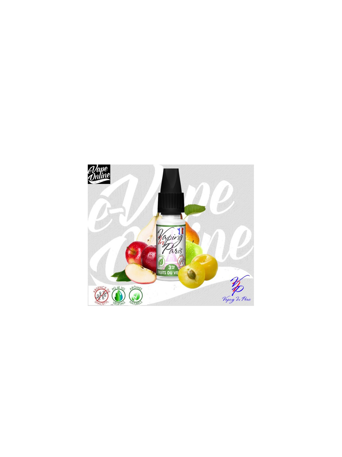 E-Liquide - FRUITS DU VERGER 10ml - Vaping in Paris - e-vapeonline.com