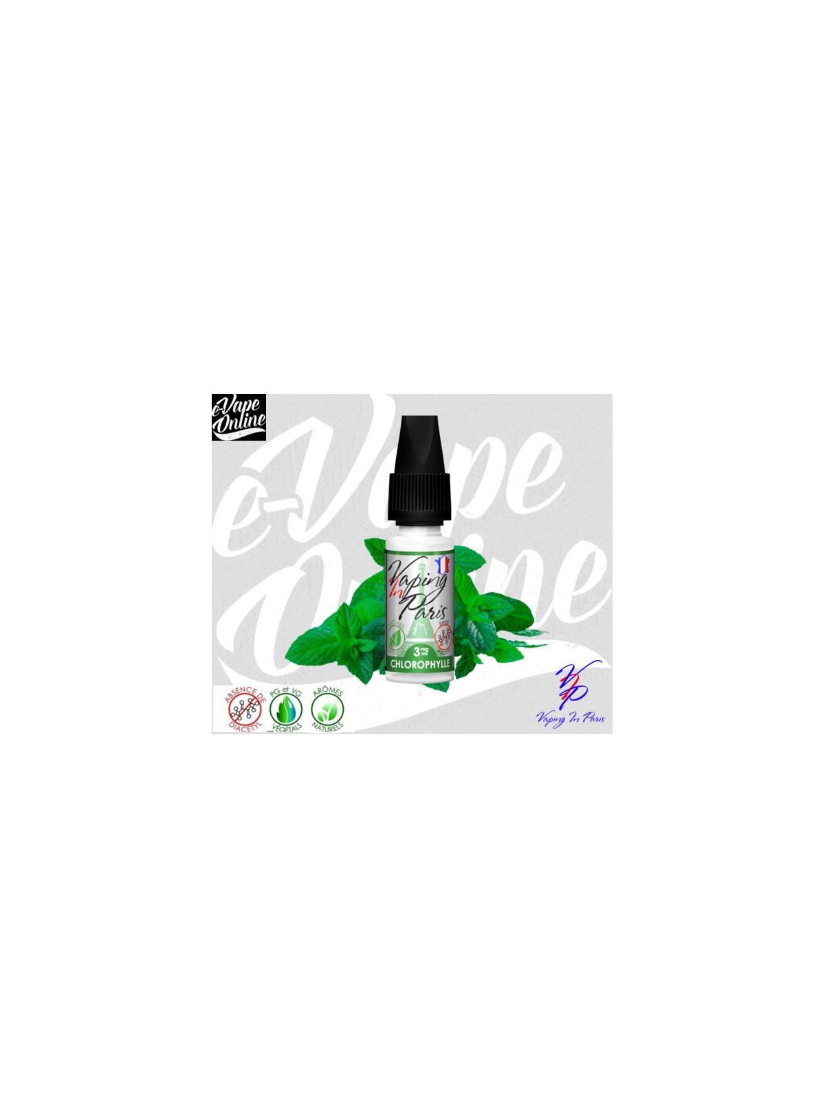 E-Liquide - CHLOROPHYLLE 10ml - Vaping in Paris - e-vapeonline.com
