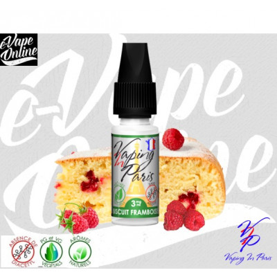 E-Liquide - BISCUIT FRAMBOISE 10ml - Vaping in Paris