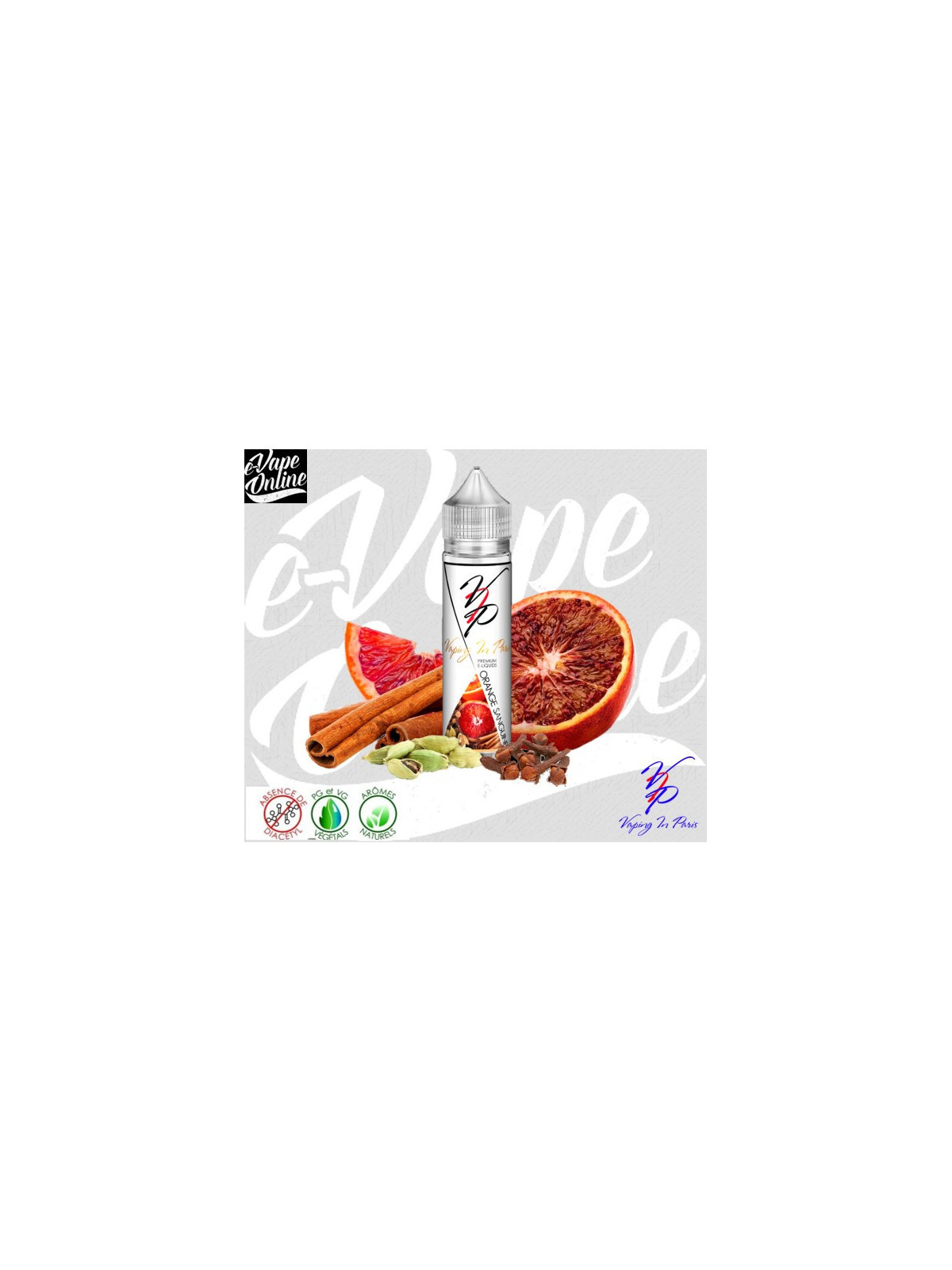 E-Liquide - ORANGE SANGUINE 40 ml - Vaping in Paris - e-vapeonline.com