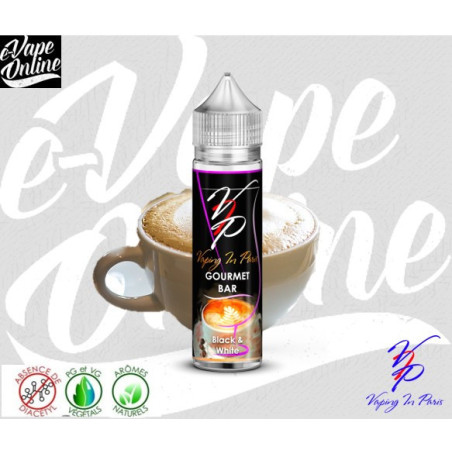 E-Liquide - BLACK & WHITE 40 ml - Vaping in Paris