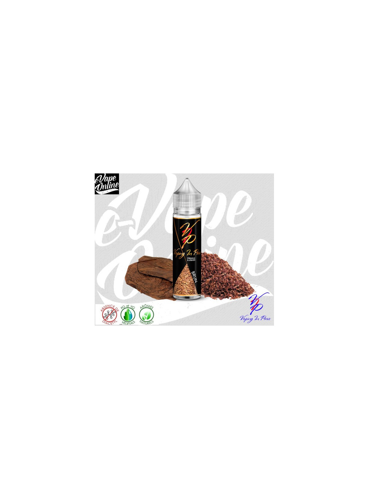 E-Liquide - BRUN 50 ml - Vaping in Paris - e-vapeonline.com
