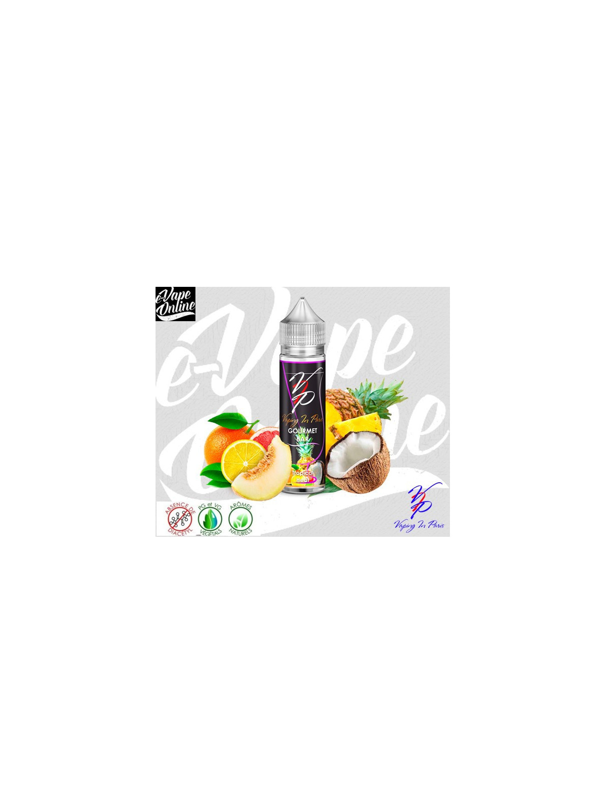 E-Liquide - TROPICAL HEAT 50 ml - Vaping in Paris - e-vapeonline.com