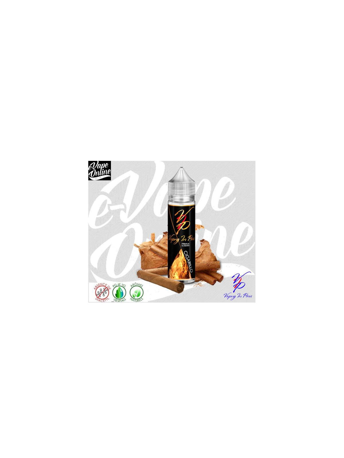 E-Liquide - CIGARILLO 40 ml - Vaping in Paris