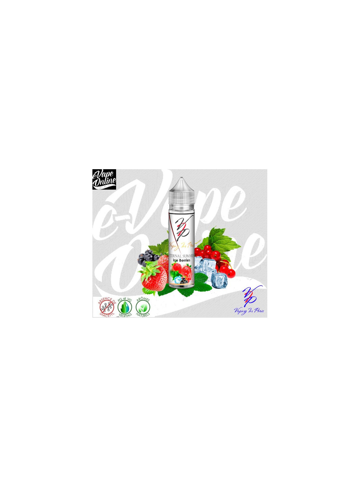 E-Liquide - ICE BERRIES 50 ml - Vaping in Paris - e-vapeonline.com