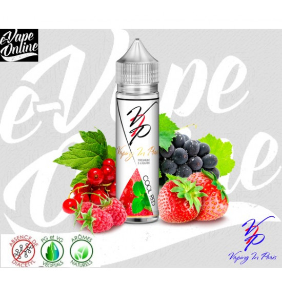 E-Liquide - COOL RED 50 ml...