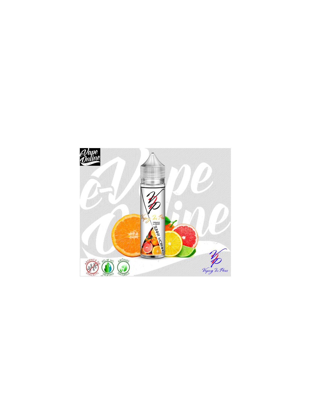 E-Liquide - SUNNY MORNING 50 ml - Vaping in Paris - e-vapeonline.com