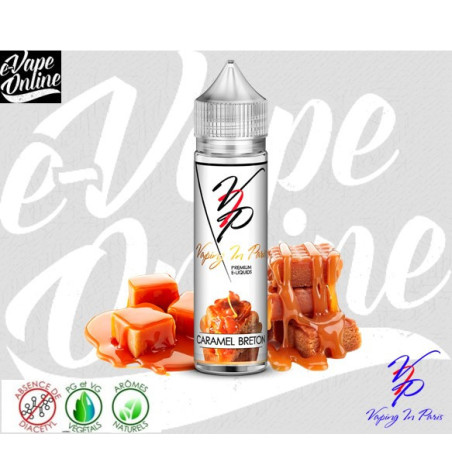E-Liquide - CARAMEL BRETON 40 ml - Vaping in Paris