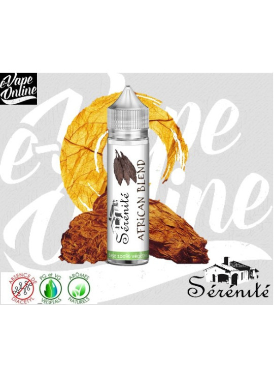 E-Liquide - AFRICAN BLEND 40ml - SERENITE