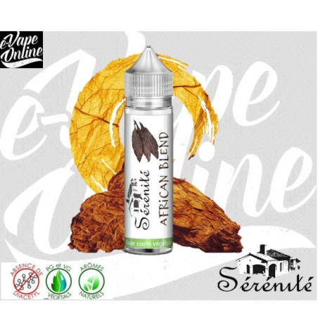 E-Liquide - AFRICAN BLEND 40ml - SERENITE