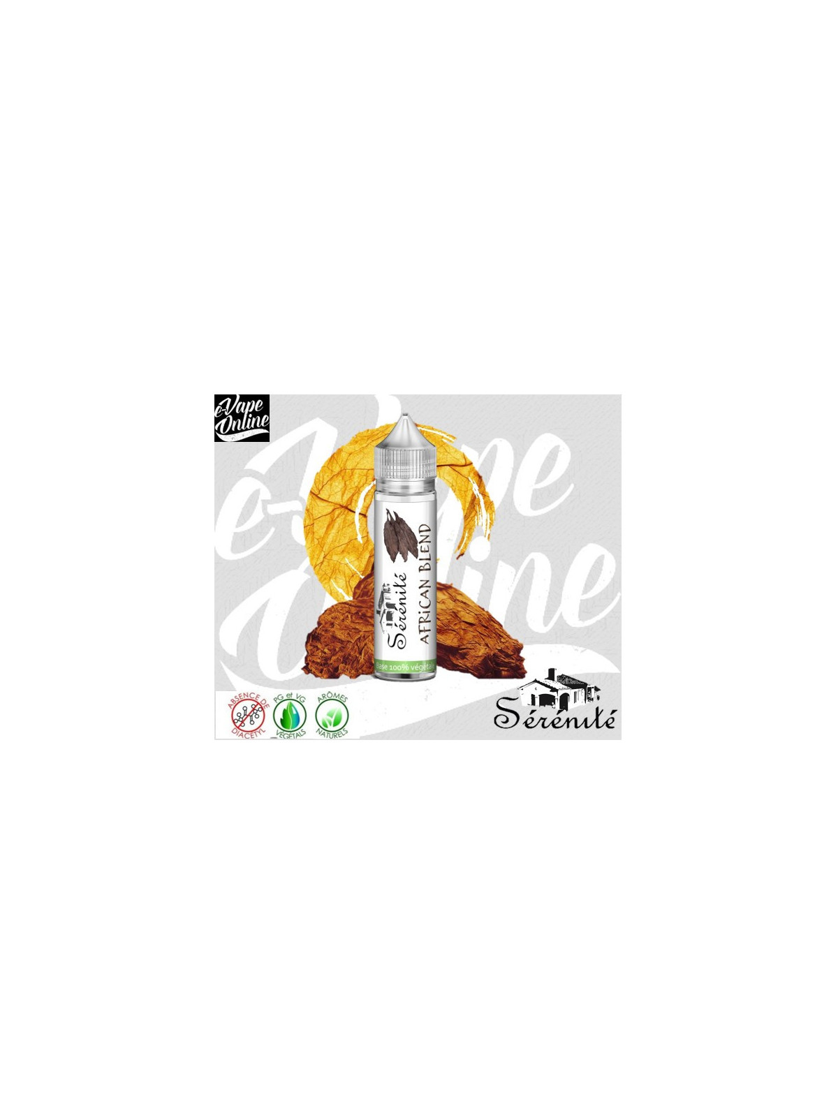 E-Liquide - AFRICAN BLEND 50ml - SERENITE - e-vapeonline.com