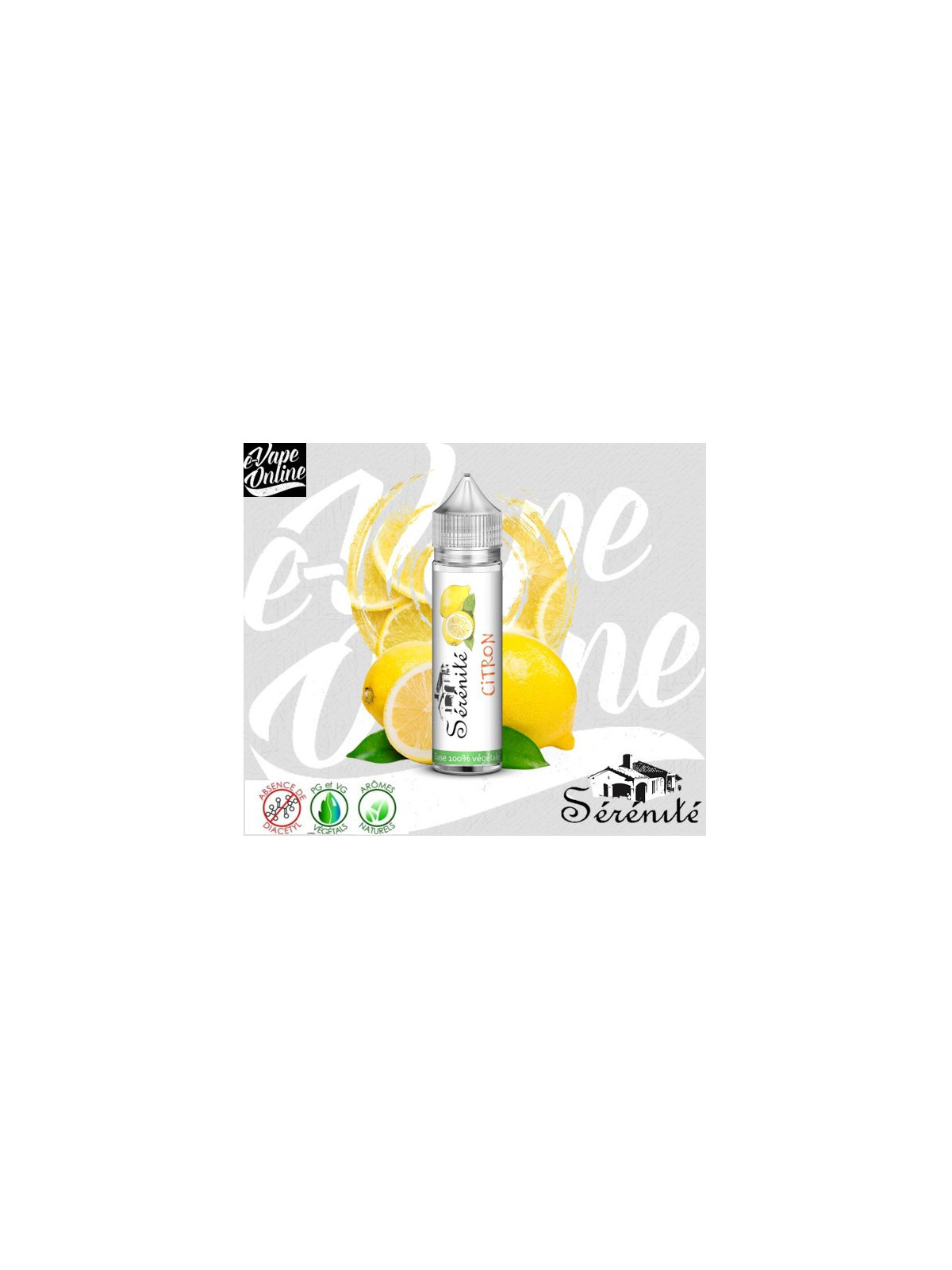 E-Liquide - CITRON 40ml - SERENITE