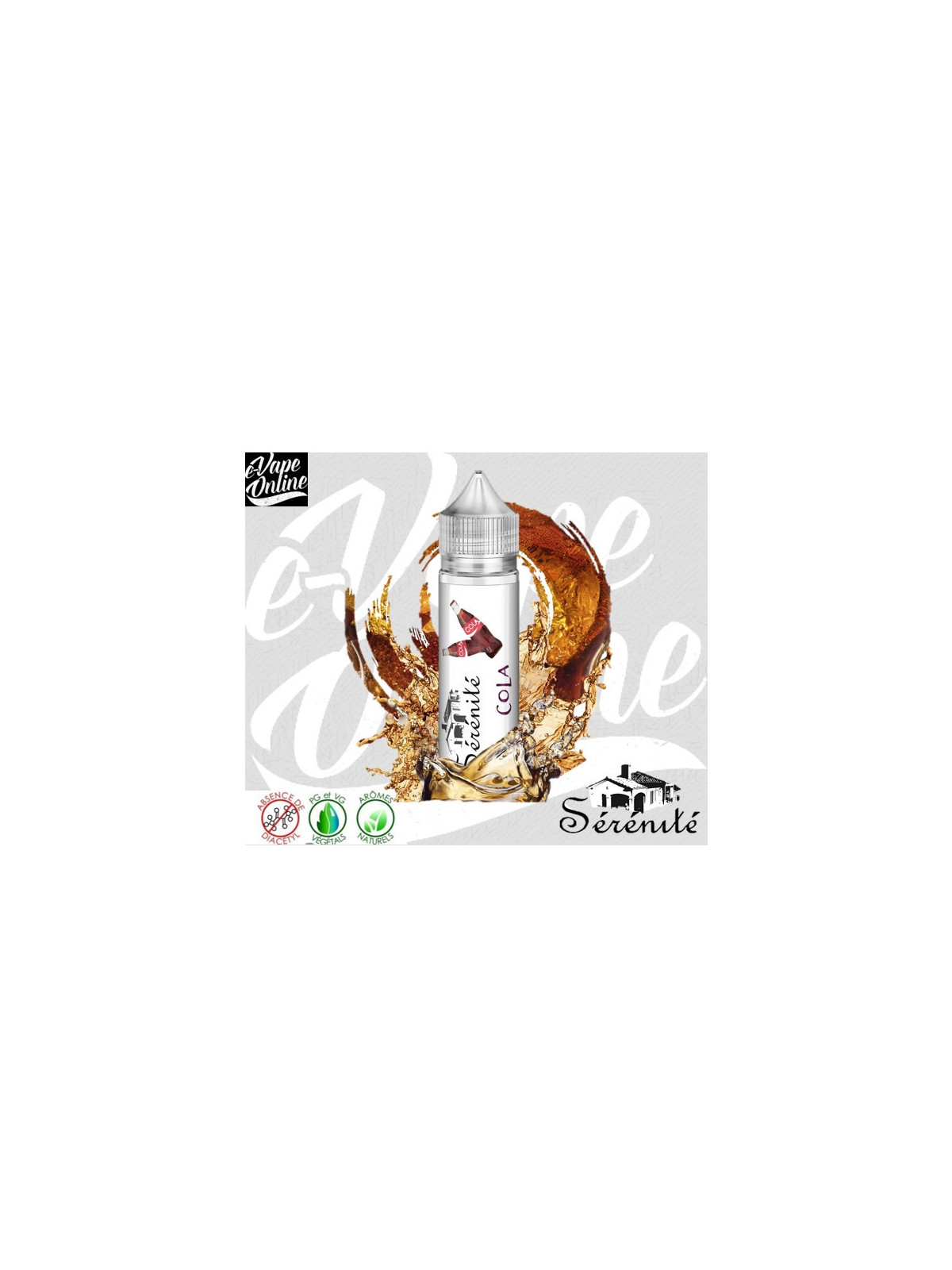 E-Liquide - COLA 40ml - SERENITE
