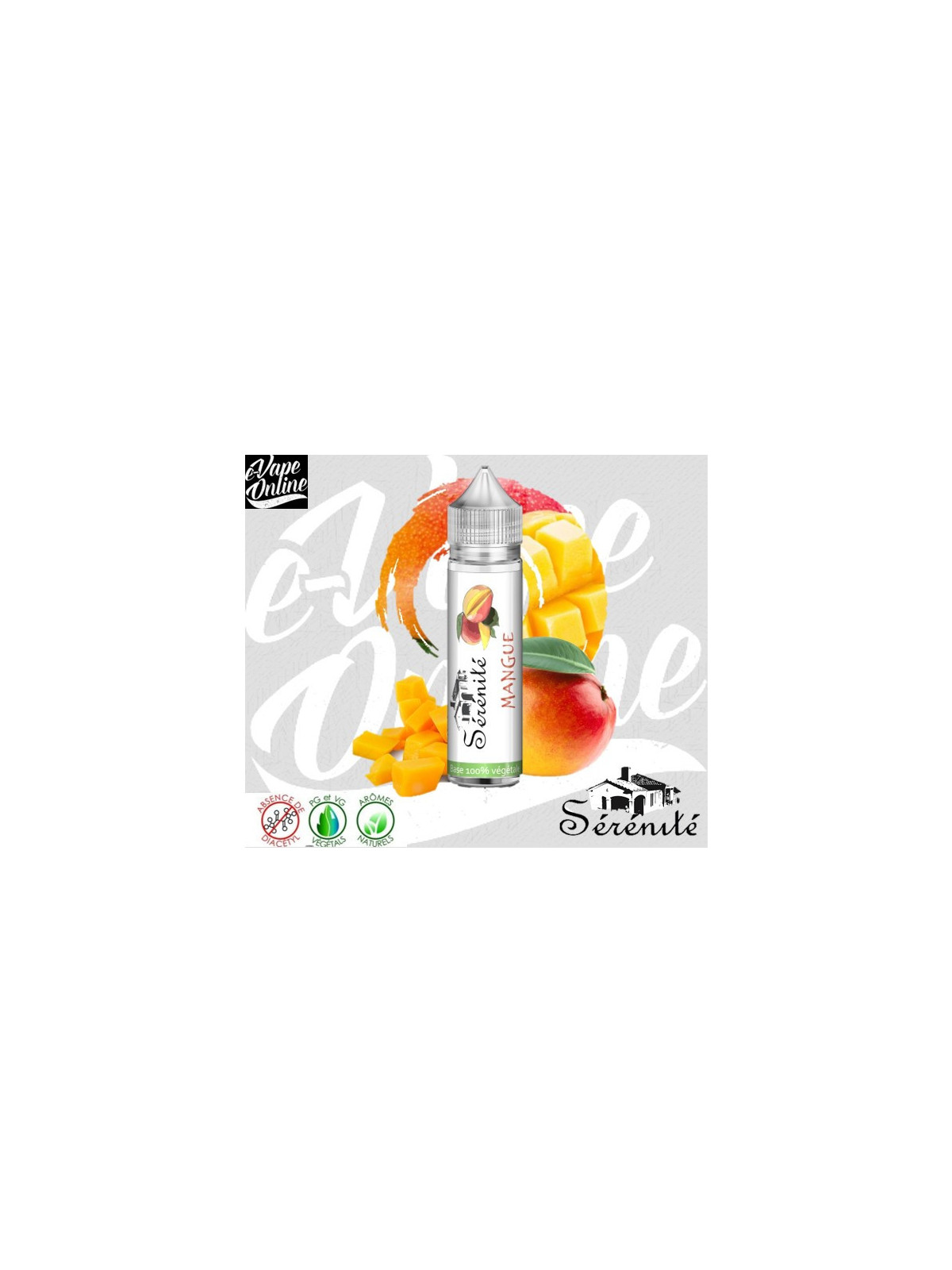 E-Liquide - MANGUE 40ml - SERENITE