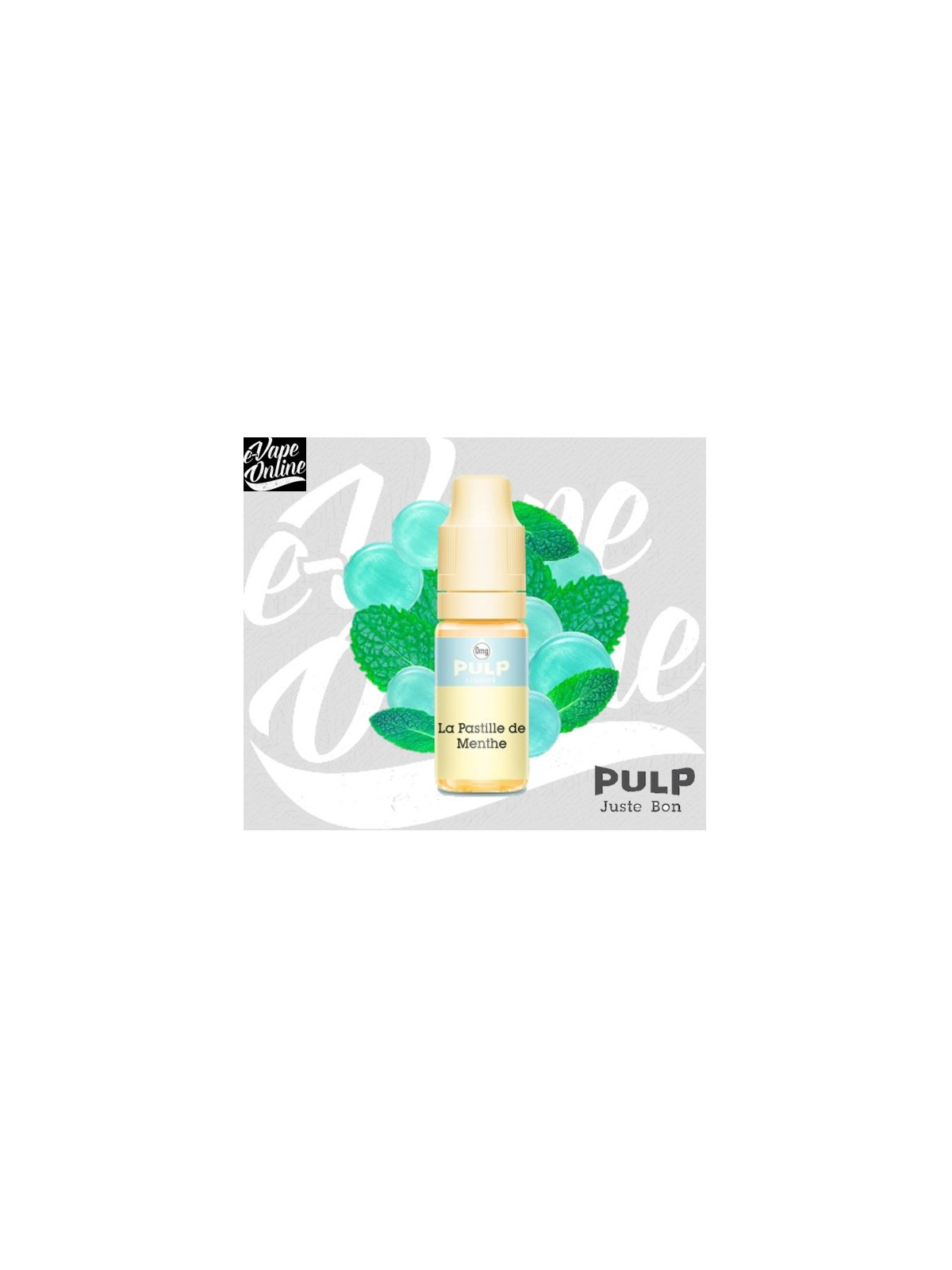 E-Liquide - PASTILLE DE MENTHE 10ml - Pulp