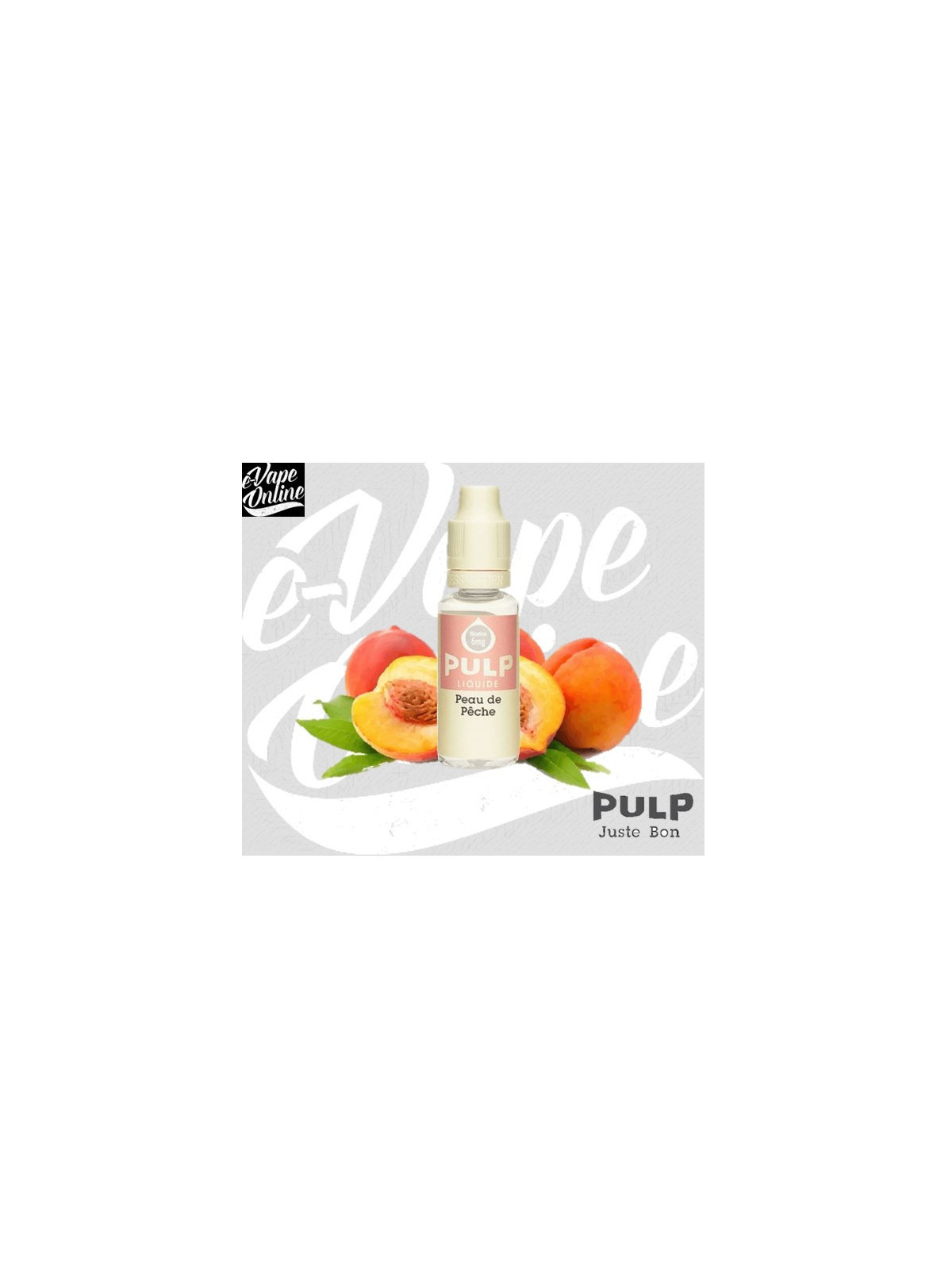 E-Liquide - PEAU DE PECHE 10ml - Pulp