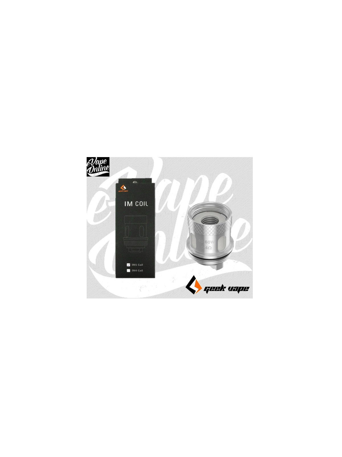 DESTOCKAGE Lot de 8 Résistances IM1/MESH X2 SHIELD AERO - Geek vape - e-vapeonline.com