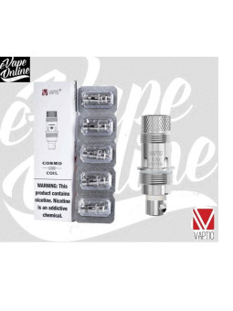 Pack de 5 résistances COSMO - VAPTIO - e-vapeonline.com